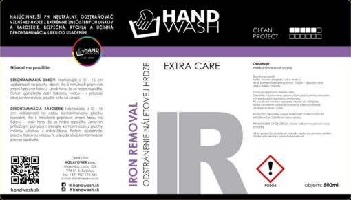 iron x handwash